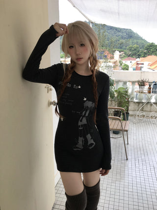 anime sheath dress
