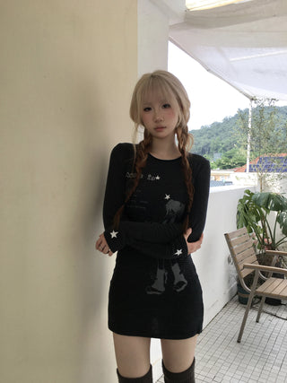anime sheath dress