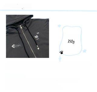 cat ear hooded jacket