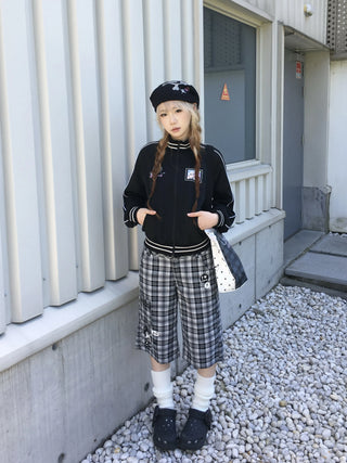 anime rhinestone jacket