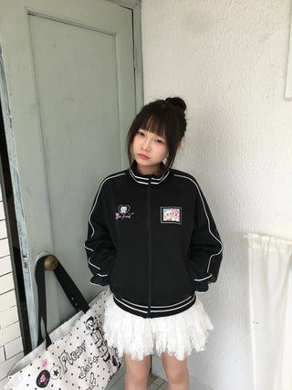 anime rhinestone jacket