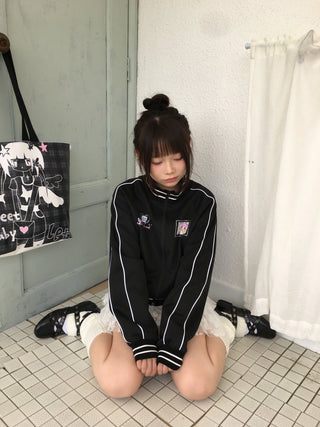 anime rhinestone jacket