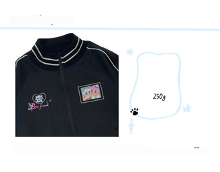 anime rhinestone jacket