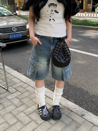 denim wings pants