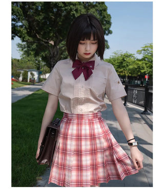 JK plaid skirt