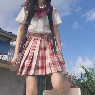 JK plaid skirt