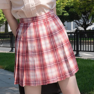 JK plaid skirt