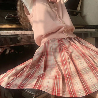 JK plaid skirt