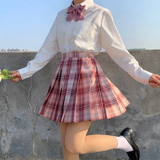 JK plaid skirt