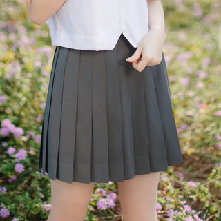 solid color skirt