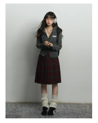 double zipper coat