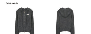 double zipper coat