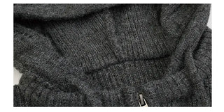 double zipper coat