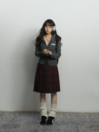 double zipper coat