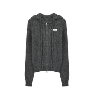 double zipper coat