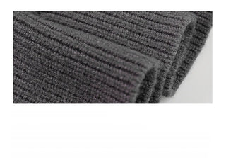 knit collar vest