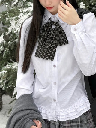 knit collar vest