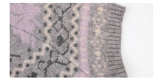 fairisle knit Tops