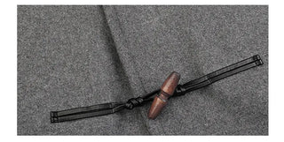 wool horn coat