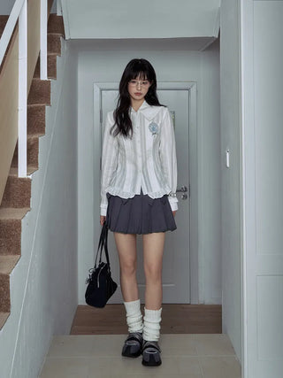 doll collar shirt