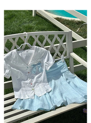 glacier blue set