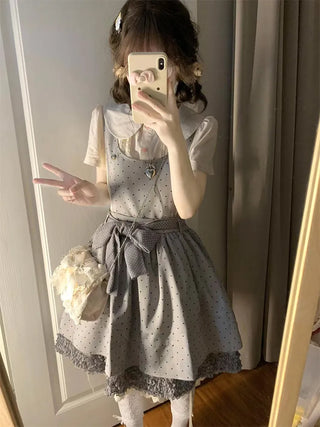 detachable vest dress