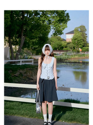 sleeveless vest set