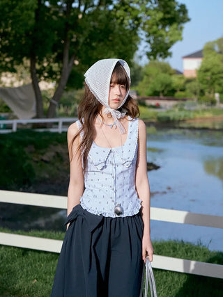 sleeveless vest set