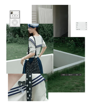 sailor knit set