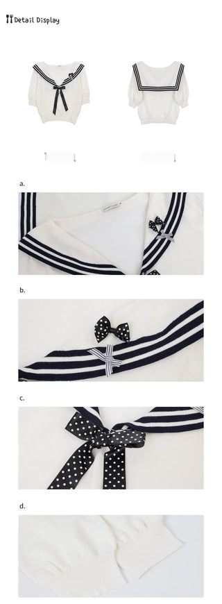 sailor knit set