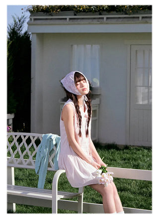 mint sleeveless dress