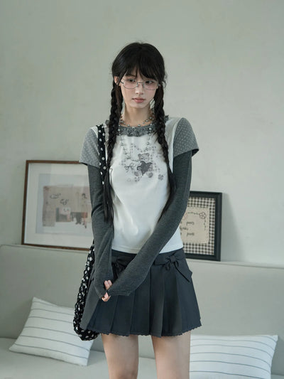 bear stitching Tops