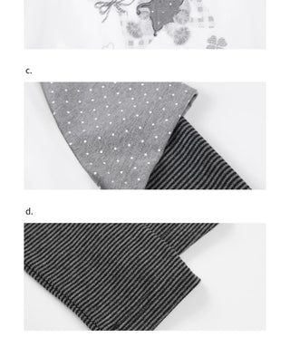 bear stitching Tops
