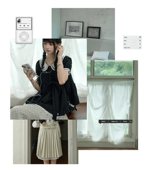 doll collar shirt