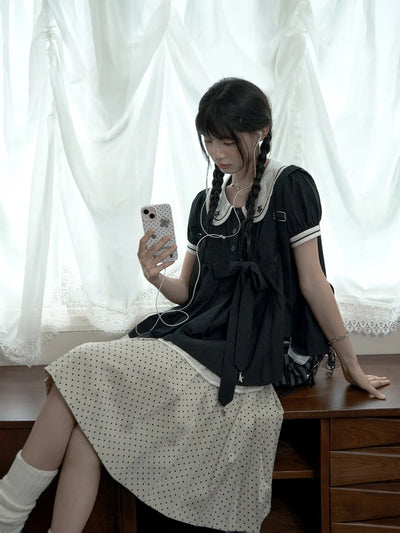 doll collar shirt