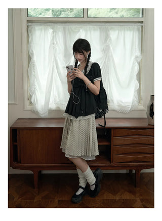 doll collar shirt