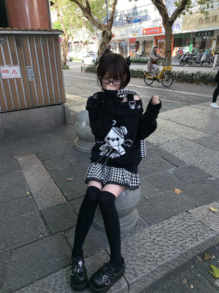 bear off-shoulder sweater