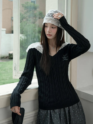 thick hooded sweater