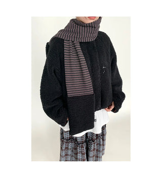 wool striped scarf