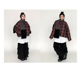 wool striped scarf
