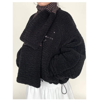 wool striped scarf