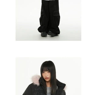 fur collar jacket