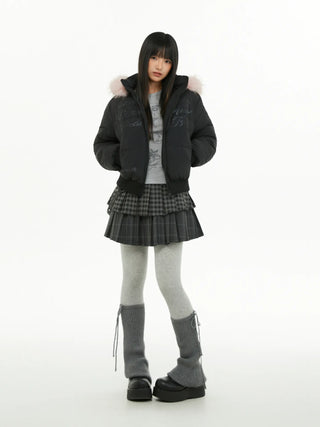 fur collar jacket