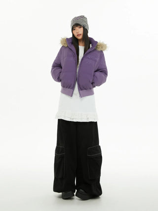 fur collar jacket