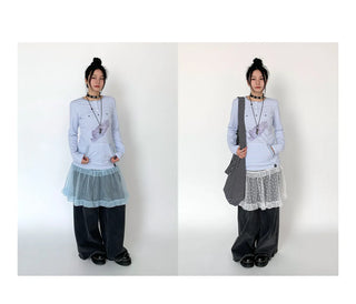 wing print blouse