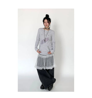 wing print blouse