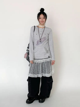 wing print blouse