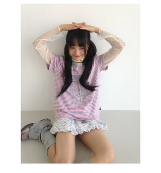 galaxy print top