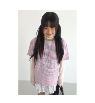 galaxy print top