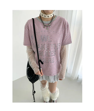 galaxy print top